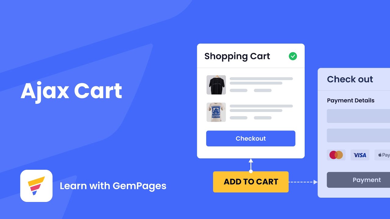 Set up Ajax cart on GemPages