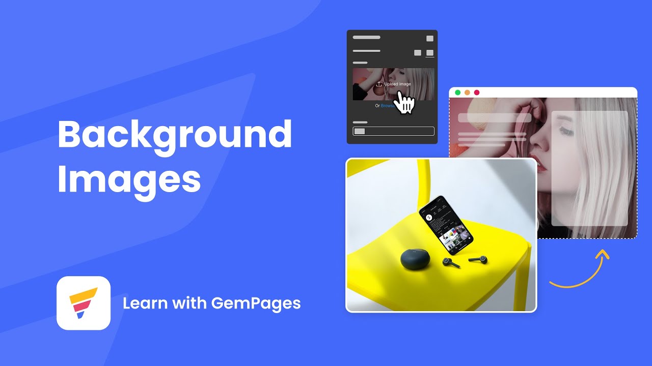 How to add background images on GemPages