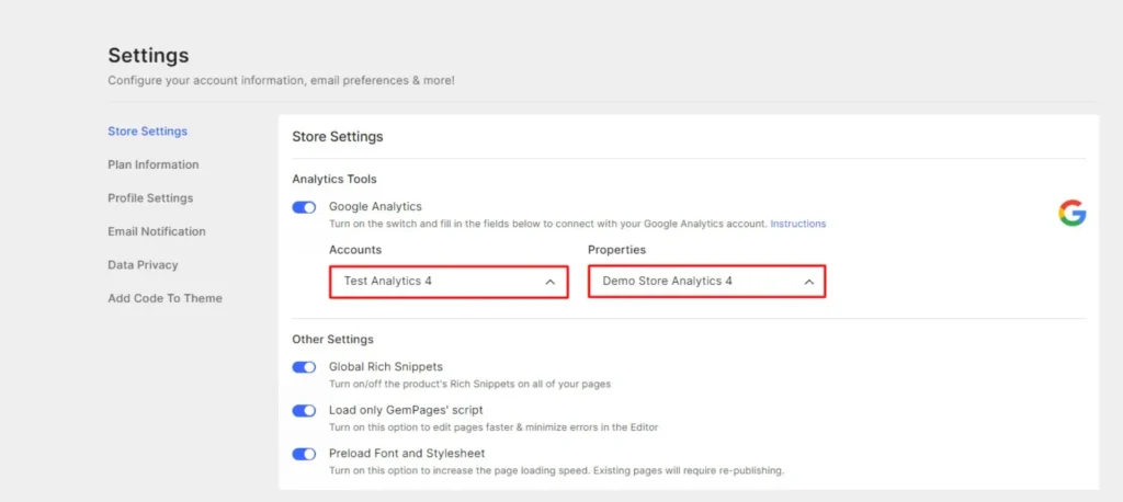 Connect your A/B testing campaign