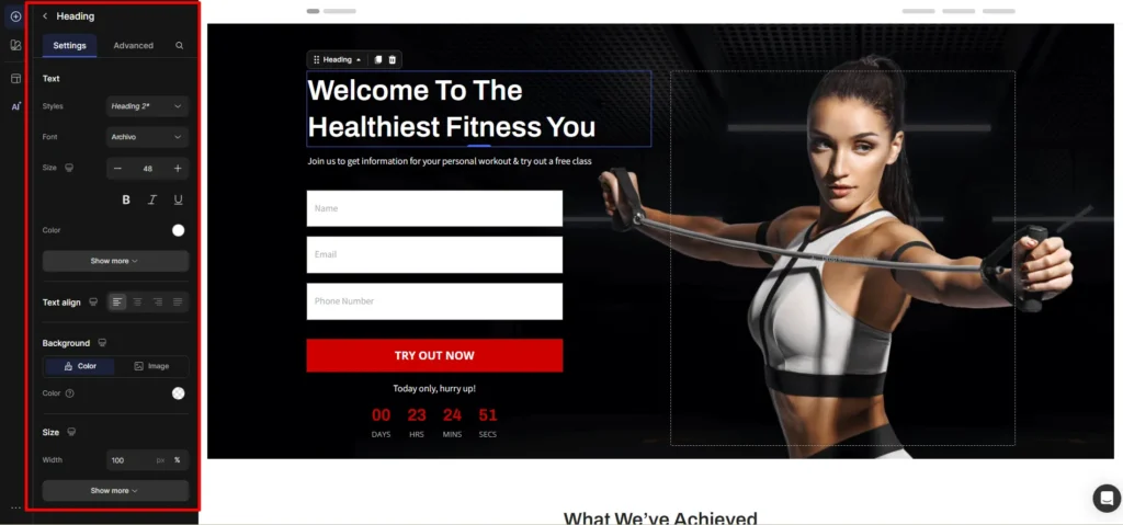 gempages v7 settings