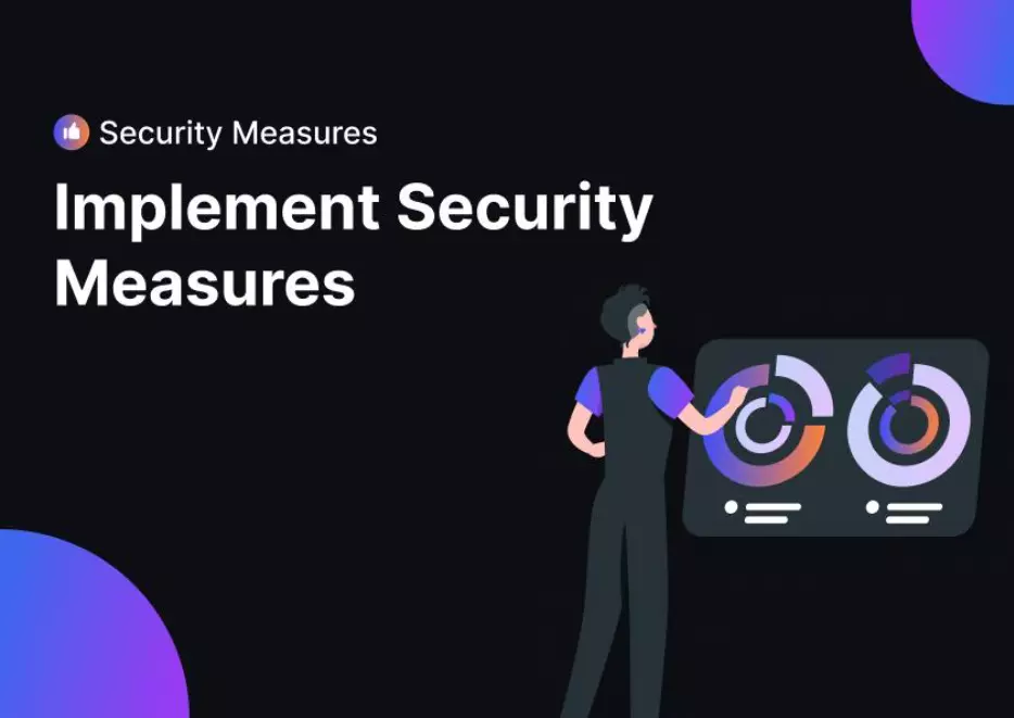Implement Security Measures to maintain an effective landing page.