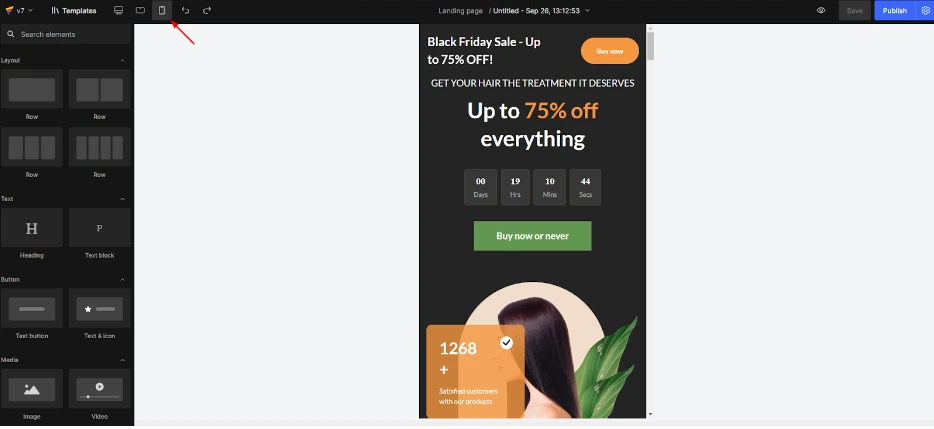 Due to the popularity of mobile use, ensuring mobile responsiveness is important.