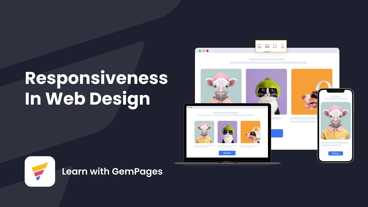 Ensure responsiveness in web design