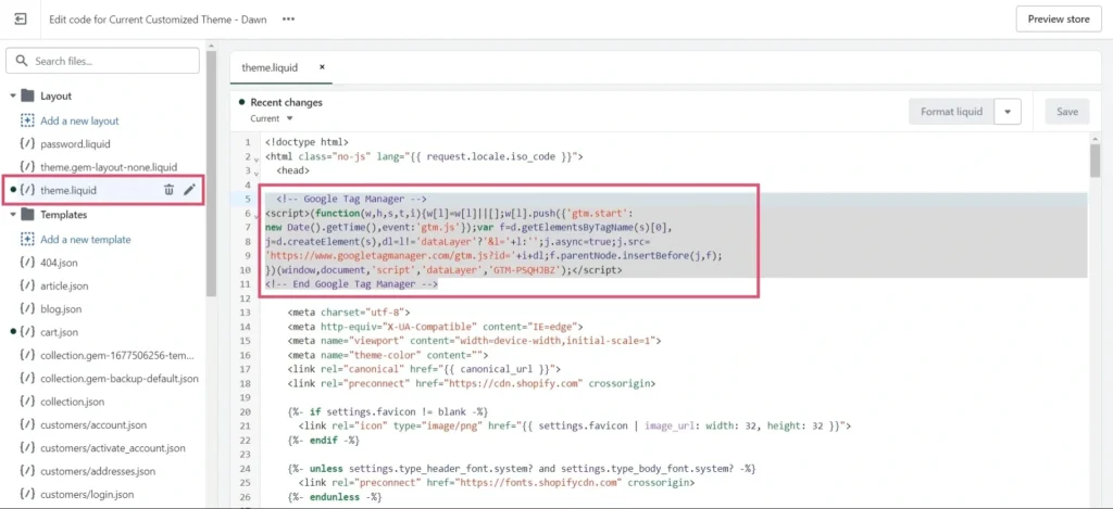 Check the code in your Theme files