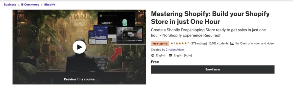 mastering-shopify-build-your-shopify-store-in-just-one-hour