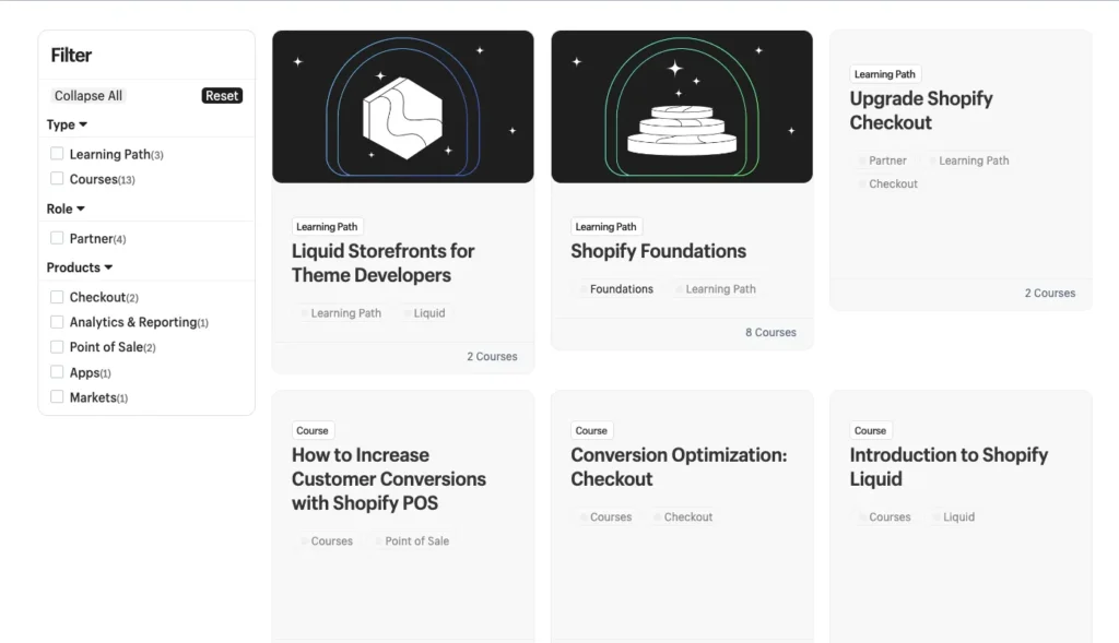 Shopify-online-courses