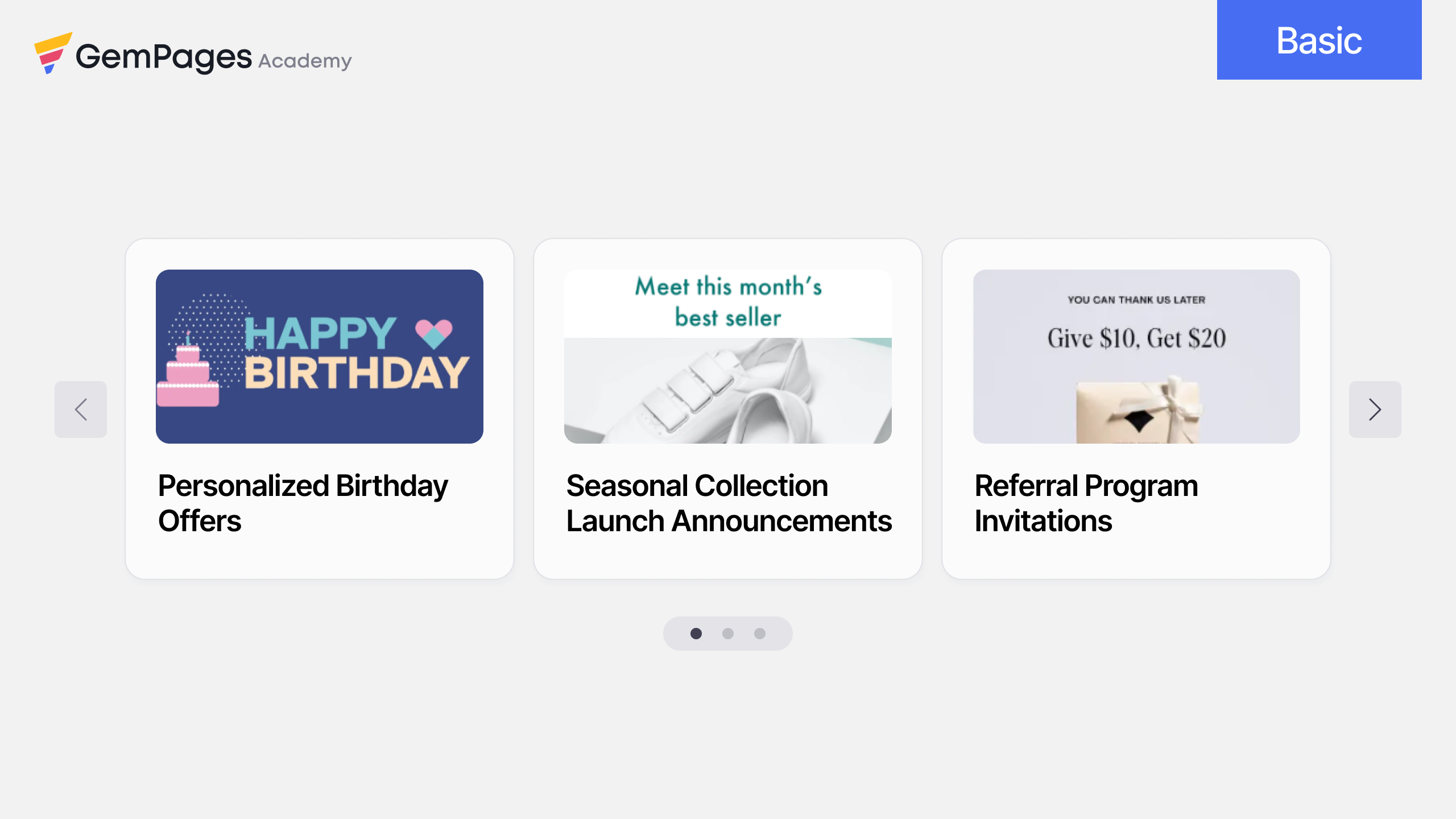 marketing email ideas