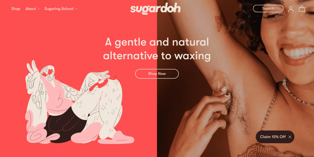 Sugardoh Body Care Shopify Store